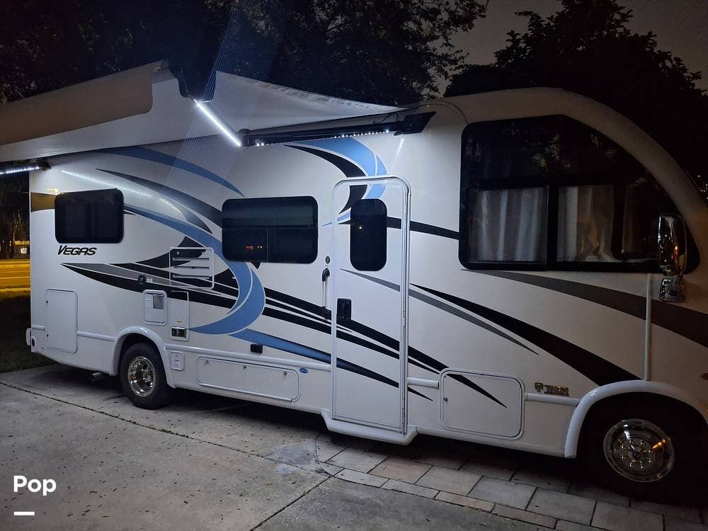 2023 Thor Motor Coach Vegas 24.1 - Used Class A For Sale by Pop RVs in Dunedin, Florida features Generator, Air Conditioning, Slideout, Awning, Leveling Jacks