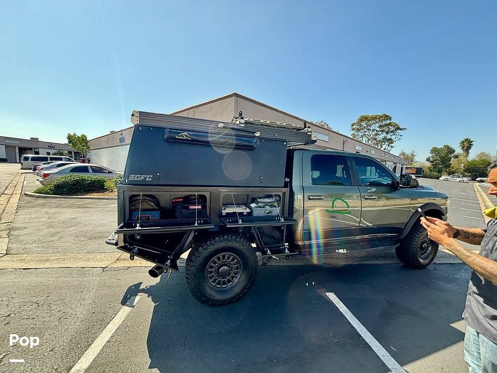 2020 Dodge Ram Custom 2500 Overland PowerWagon-4WD- GFC Toppe - Used Conversion Van For Sale by Pop RVs in La Jolla, California features Air Conditioning, Awning