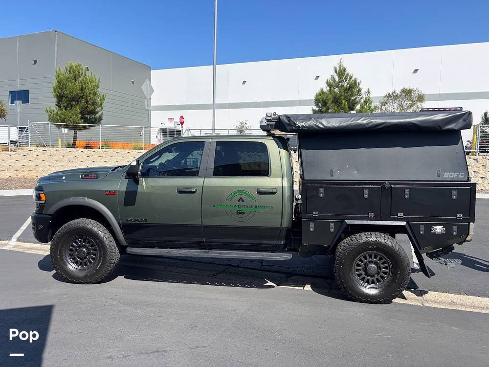 2020 Dodge Ram Custom 2500 Overland PowerWagon-4WD- GFC Toppe - Used Conversion Van For Sale by Pop RVs in La Jolla, California features Awning, Air Conditioning