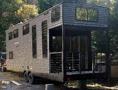 2025 Cherokee Timberwolf 20OG - Used Travel Trailer For Sale by Pop RVs in Fayetteville, Georgia features Air Conditioning