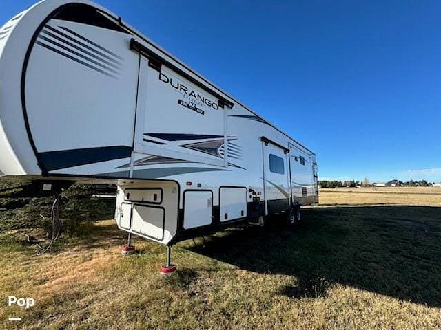2021 K-Z Durango 382MBQ - Used Fifth Wheel For Sale by Pop RVs in Cheyenne, Wyoming features Slideout, Awning, Air Conditioning