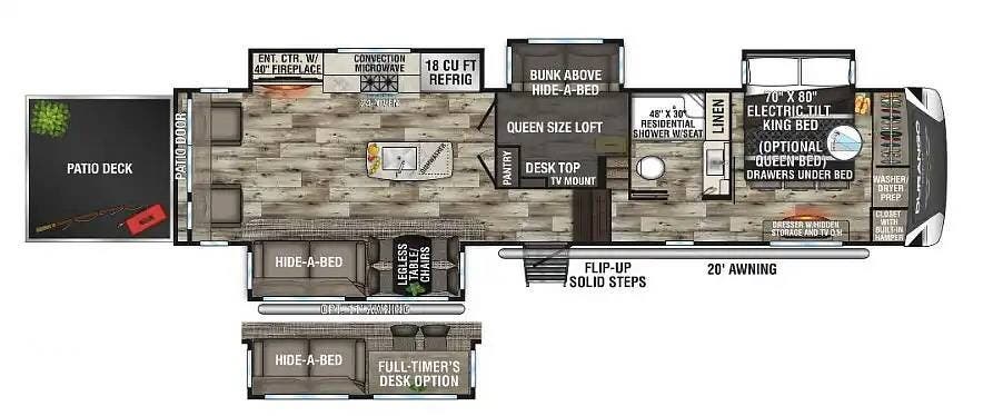 2021 Durango 382MBQ by K-Z from Pop RVs in Cheyenne, Wyoming