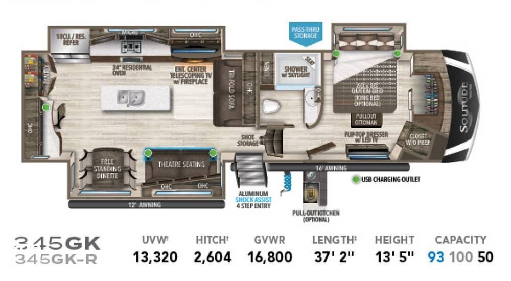 2021 Solitude 345GK by Grand Design from Pop RVs in Wilmore, Kentucky