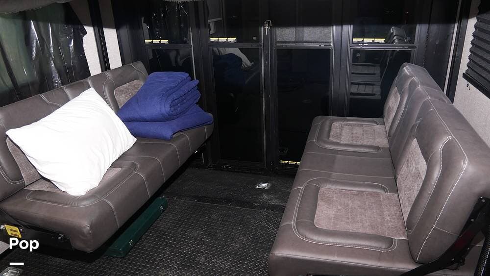 2023 Jayco Seismic 359 - Used Toy Hauler For Sale by Pop RVs in Westover, Alabama features Leveling Jacks, Slideout, Air Conditioning, Awning, Generator