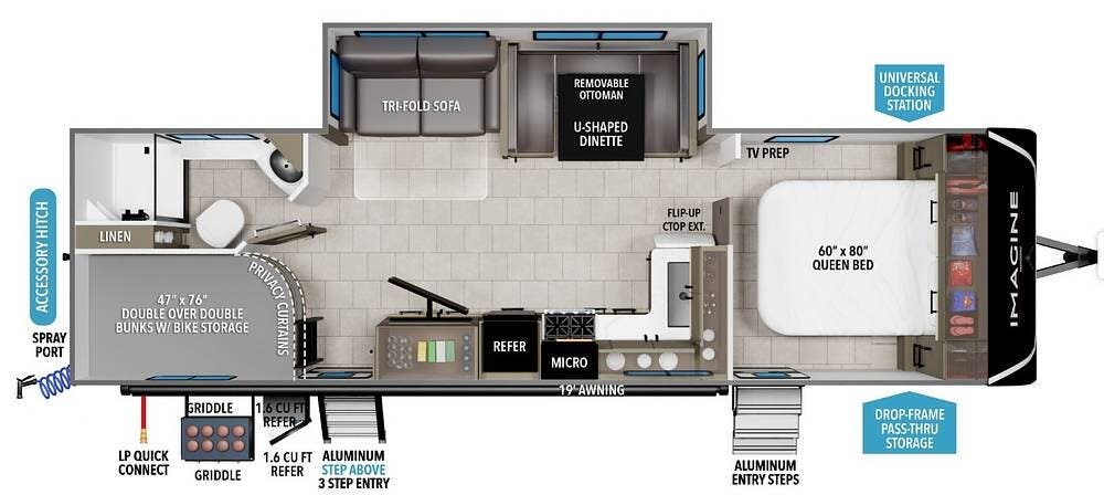 2023 Imagine 2800BH by Grand Design from Pop RVs in Ortonville, Michigan