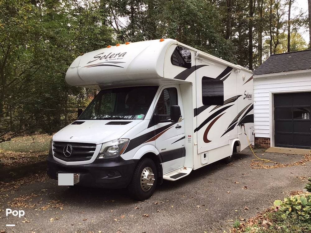 2015 Forest River Solera 24S - Used Class C For Sale by Pop RVs in Richmond, Virginia features Generator, Slideout, Awning, Air Conditioning