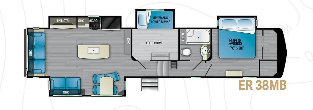2022 ElkRidge ER 38MB by Heartland from Pop RVs in Colonial Beach, Virginia