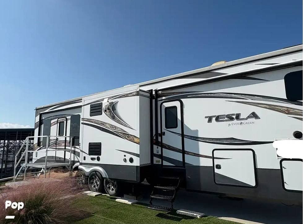 Used 2015 Buck's Tiny Houses Evergreen Tesla T3950 available in Rockport, Texas
