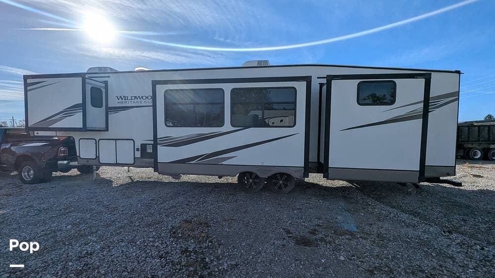 Used 2022 Forest River Wildwood Heritage Glen 356QB available in Rushville, Indiana