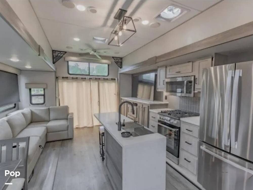 2025 Coachmen Catalina Destination 43CONDO - Used Travel Trailer For Sale by Pop RVs in Bar Harbor, Maine features Air Conditioning, Awning, Slideout