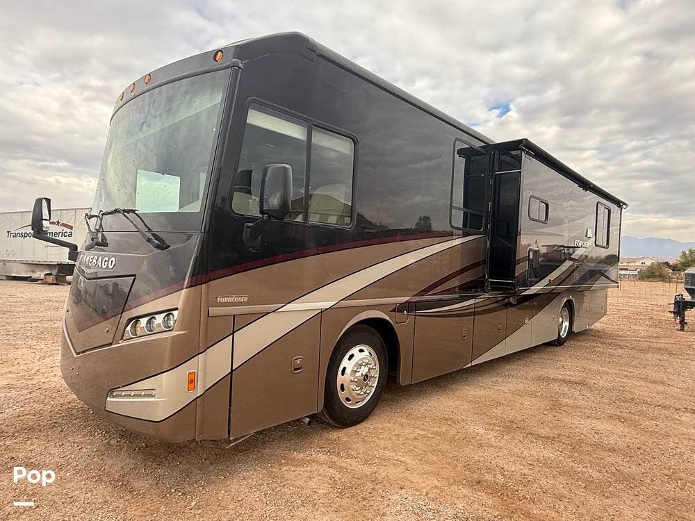 2018 Winnebago Forza 36G - Used Diesel Pusher For Sale by Pop RVs in Hurricane, Utah features Air Conditioning, Generator, Slideout, Awning, Leveling Jacks