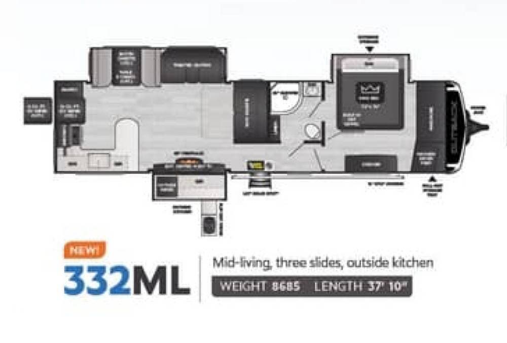 Used 2022 Keystone Outback 332ML available in Amelia, Ohio