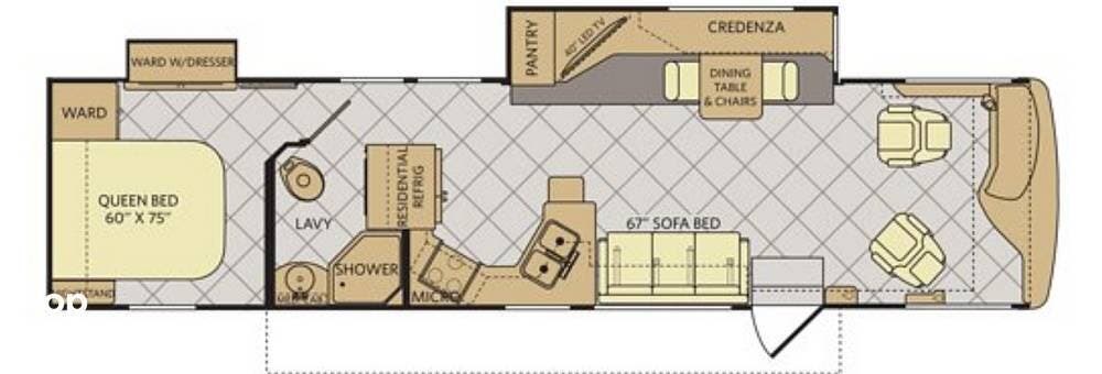 2014 Fleetwood Excursion 35C - Used Diesel Pusher For Sale by Pop RVs in Inman, South Carolina features Awning, Leveling Jacks, Air Conditioning, Generator, Slideout