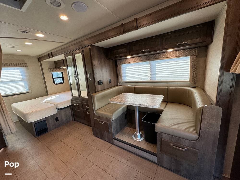 2019 Jayco Melbourne 24L - Used Class C For Sale by Pop RVs in Anaheim, California features Slideout, Leveling Jacks, Generator, Air Conditioning