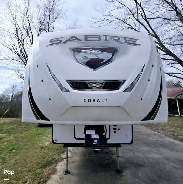 2022 Forest River Sabre 38 DBQ - Used Fifth Wheel For Sale by Pop RVs in Cullman, Alabama features Slideout