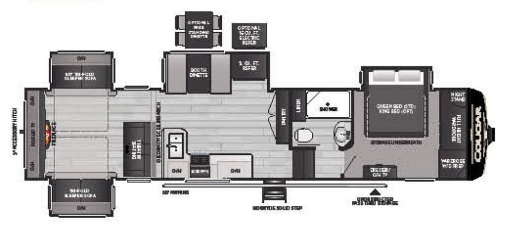 2021 Cougar 366RDS by Keystone from Pop RVs in Inman, South Carolina