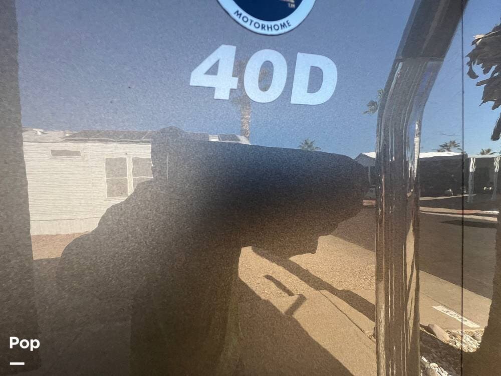 2019 Fleetwood Discovery LXE 40D - Used Toy Hauler For Sale by Pop RVs in Surprise, Arizona features Air Conditioning, Leveling Jacks, Generator, Awning, Slideout