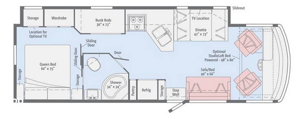 Used 2017 Winnebago Vista 31BE available in Utica, Michigan
