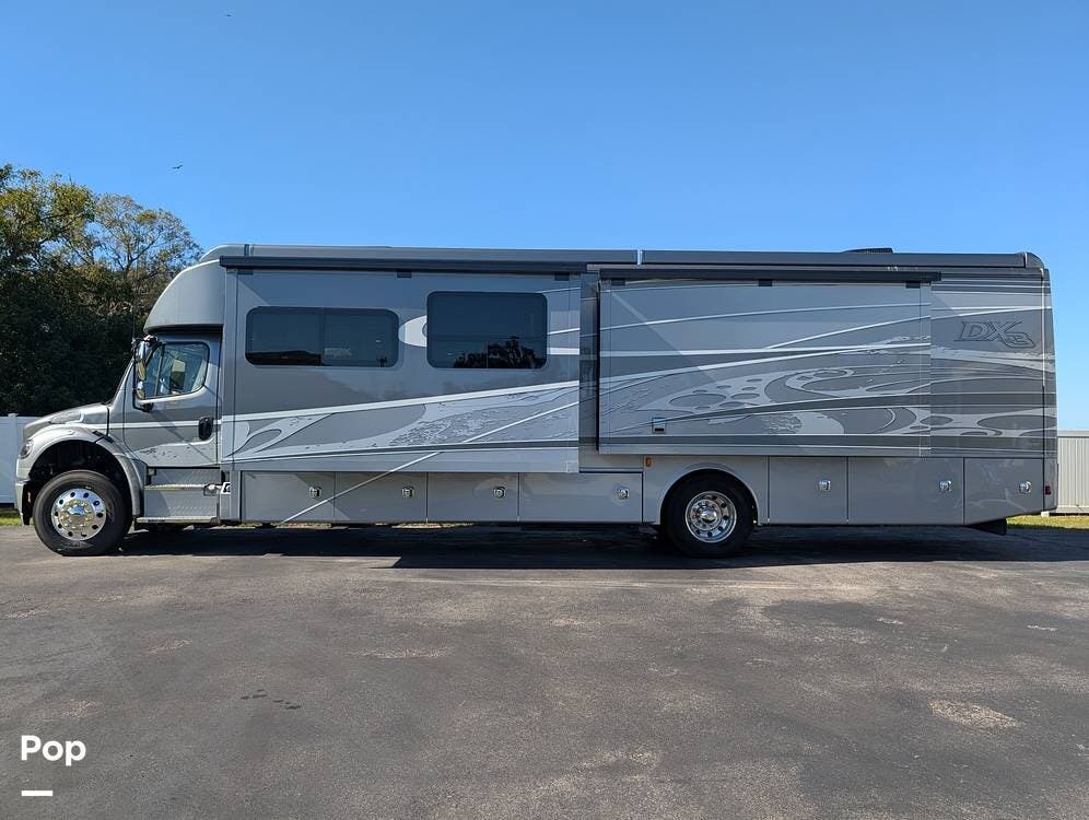 2023 Dynamax Corp DX3 37RB - Used Super C For Sale by Pop RVs in Plant City, Florida features Slideout, Leveling Jacks, Generator, Awning, Air Conditioning