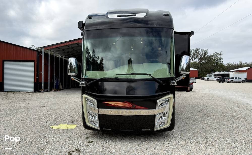 2016 Entegra Coach Cornerstone 45B - Used Diesel Pusher For Sale by Pop RVs in Sebring, Florida features Slideout, Air Conditioning, Awning, Leveling Jacks, Generator