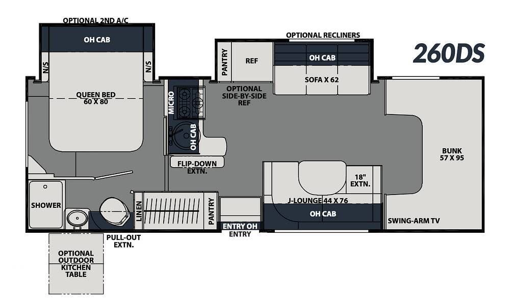 2021 Coachmen Leprechaun 260DS - Used Class C For Sale by Pop RVs in Powder Springs, Georgia features Awning, Air Conditioning, Generator, Leveling Jacks, Slideout
