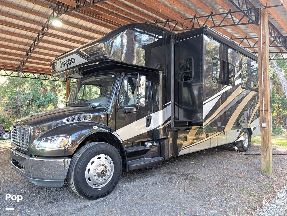 2021 Jayco Seneca 37M - Used Super C For Sale by Pop RVs in Silver Springs, Florida features Air Conditioning, Generator, Slideout, Leveling Jacks, Awning