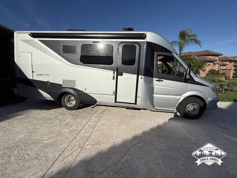 2016 Leisure Travel Unity U24MB - Used Class B For Sale by Pop RVs in Naples, Florida features Awning, Slideout, Air Conditioning, Generator