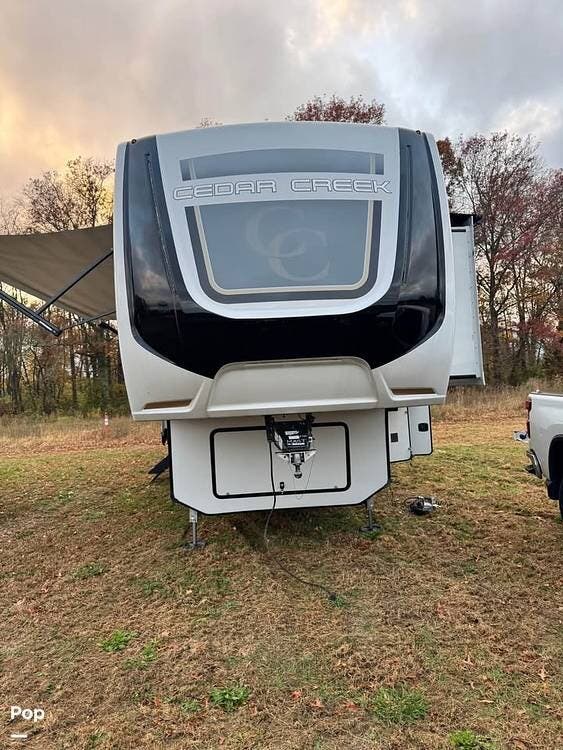 Used 2021 Forest River Cedar Creek 377BH available in Glassboro, New Jersey