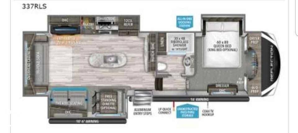 Used 2021 Grand Design Reflection 337RLS available in Larkspur, Colorado
