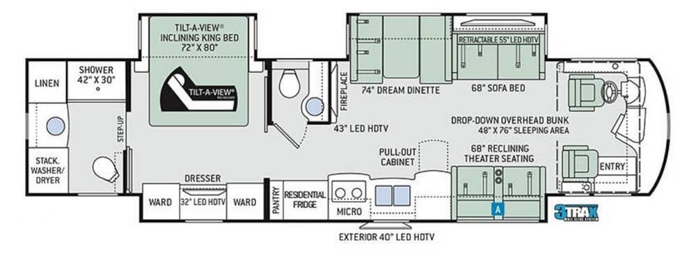 2018 Aria 3901 by Thor Motor Coach from Pop RVs in Fulton, Missouri