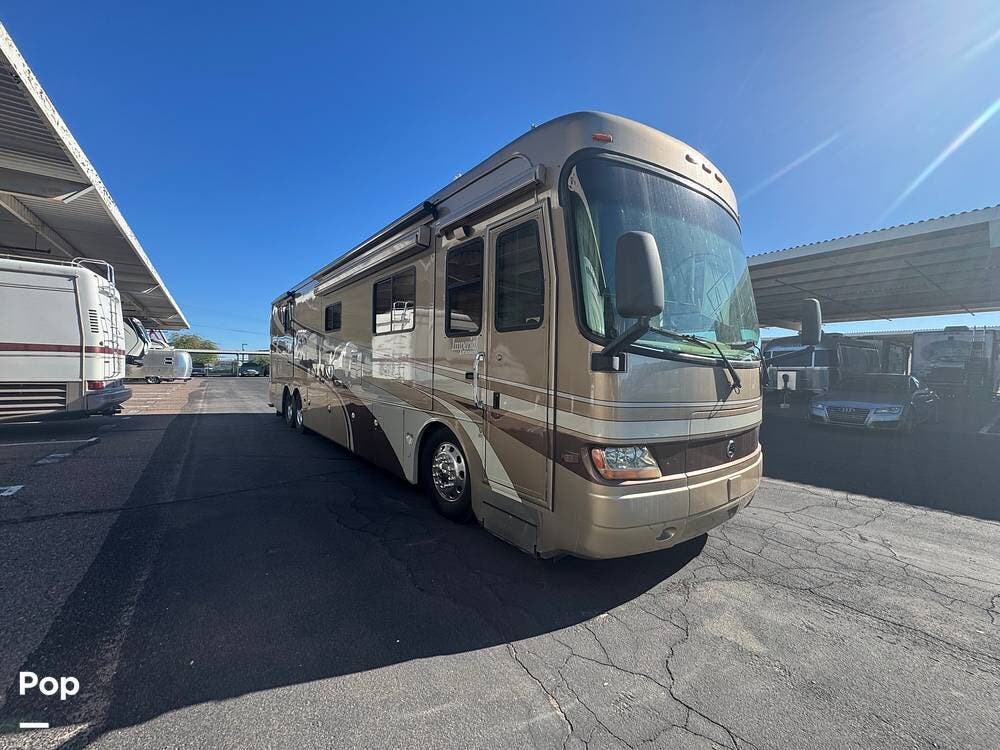 2006 Holiday Rambler Imperial 40PDQ - Used Diesel Pusher For Sale by Pop RVs in Gilbert, Arizona features Slideout, Leveling Jacks, Generator, Air Conditioning, Awning