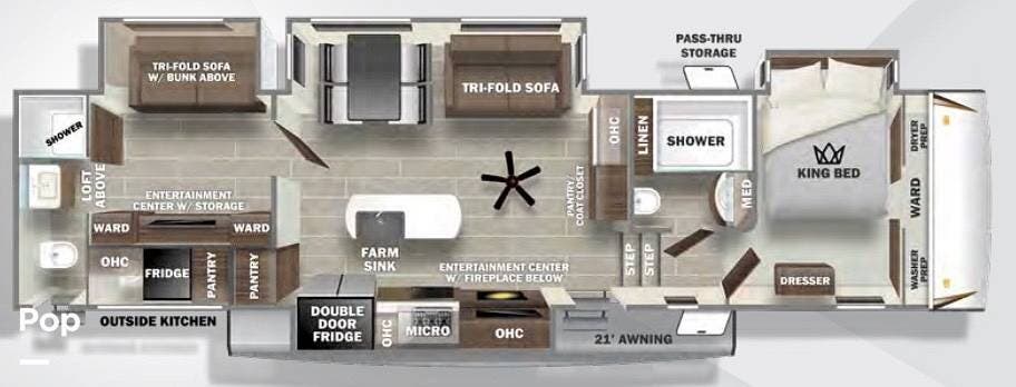 2022 Sabre 38DBQ by Forest River from Pop RVs in Lumpkin, Georgia