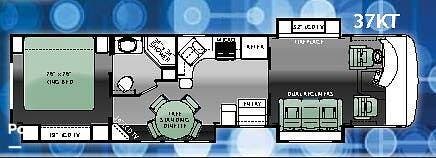 2013 Challenger 37KT by Thor Motor Coach from Pop RVs in Erath, Louisiana