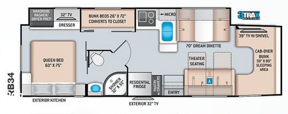 2021 Omni RB34 by Thor Motor Coach from Pop RVs in East Grand Forks, Minnesota