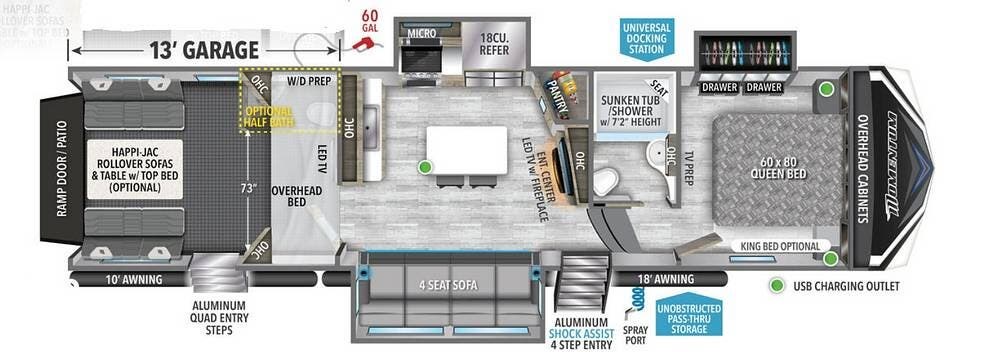Used 2022 Grand Design Momentum 349M-R available in Longs, South Carolina