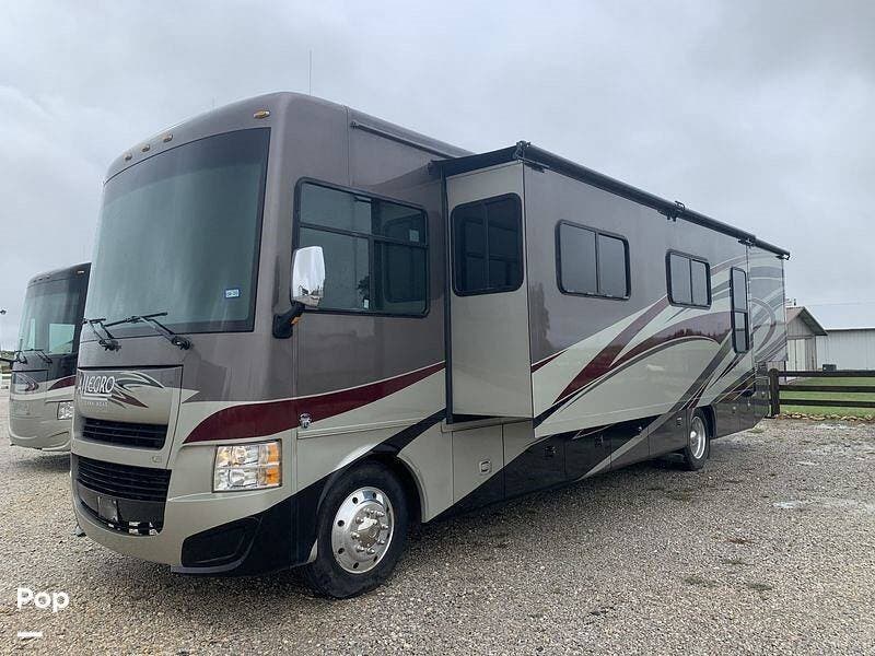 2013 Tiffin Allegro 36LA - Used Class A For Sale by Pop RVs in Los Gatos, California features Awning, Leveling Jacks, Generator, Air Conditioning, Slideout