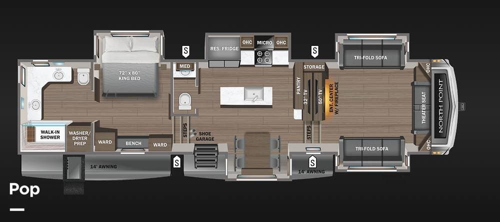Used 2024 Jayco North Point 382 FLRB available in Maple Hill, North Carolina