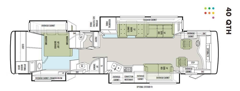 2013 Phaeton 40QTH by Tiffin from Pop RVs in Lebanon, Missouri