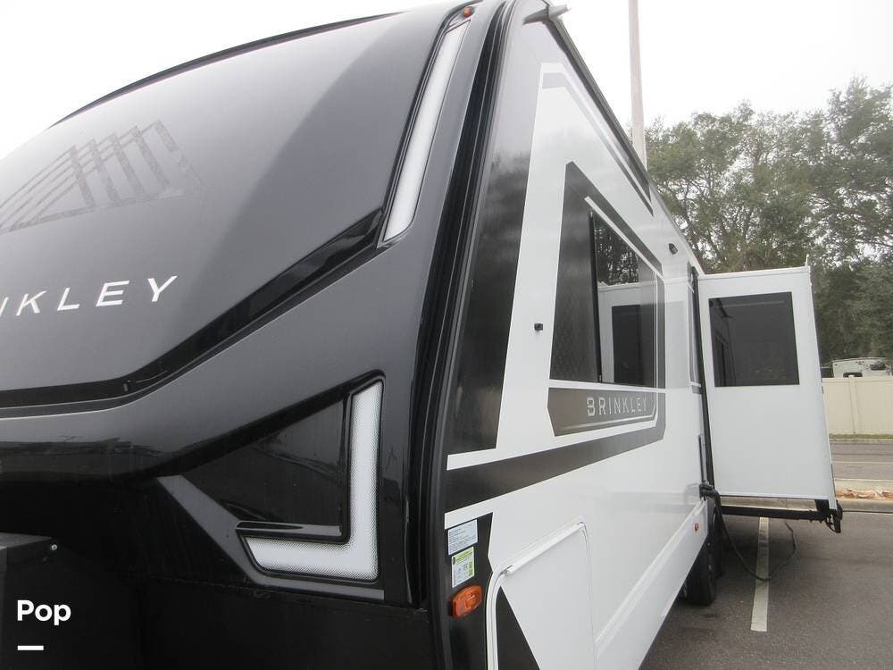 2025 Miscellaneous Brinkley Z AIR 285 - Used Travel Trailer For Sale by Pop RVs in Dover, Florida features Air Conditioning, Leveling Jacks, Slideout, Awning
