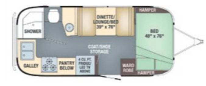 2018 Flying Cloud 20FB by Airstream from Pop RVs in Hilton Head Island, South Carolina