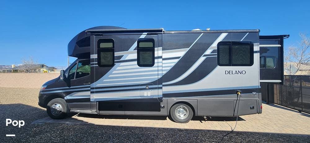 2022 Thor Motor Coach Delano 24RW - Used Class C For Sale by Pop RVs in Las Vegas, Nevada features Generator, Leveling Jacks, Air Conditioning, Slideout, Awning