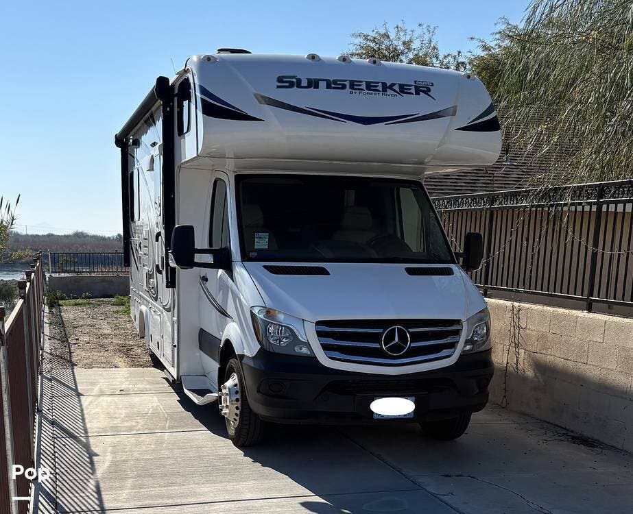 2018 Forest River Sunseeker 2400S - Used Class C For Sale by Pop RVs in Earp, California features Slideout