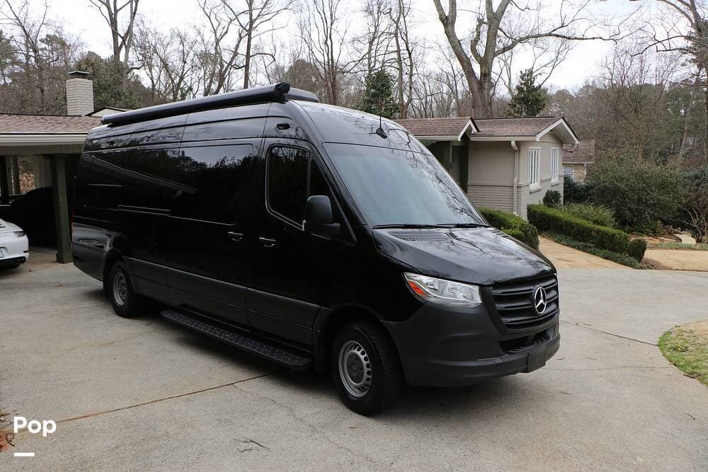 2020 Mercedes-Benz Sprinter 3500XD 170WB High Roof - Used Conversion Van For Sale by Pop RVs in Brookhaven, Georgia features Air Conditioning, Awning