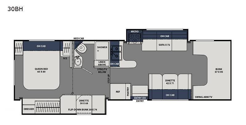 2021 Coachmen Freelander Premier 30BH - Used Class C For Sale by Pop RVs in Canton, Michigan features Slideout