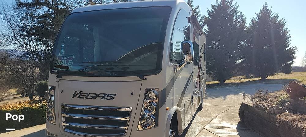 2021 Thor Motor Coach Vegas 24.3 - Used Class A For Sale by Pop RVs in Maryville, Tennessee features Generator, Slideout, Air Conditioning, Leveling Jacks, Awning
