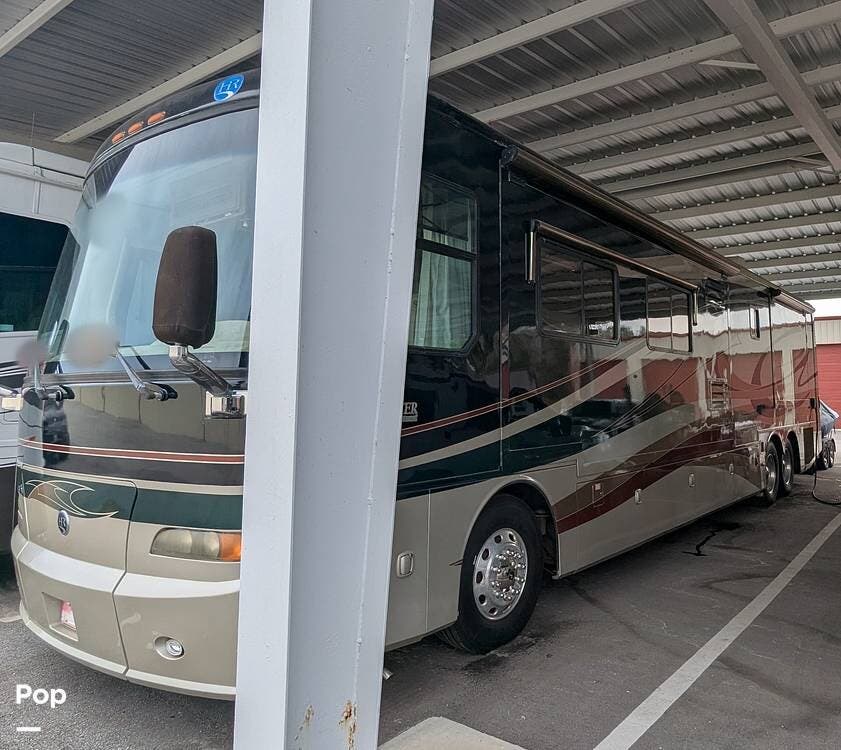 2007 Holiday Rambler Scepter 42PDQ - Used Diesel Pusher For Sale by Pop RVs in Palm Coast, Florida features Awning, Air Conditioning, Slideout, Generator, Leveling Jacks