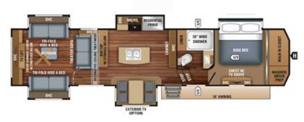 2018 Pinnacle 38REFS by Jayco from Pop RVs in Warsaw, Missouri
