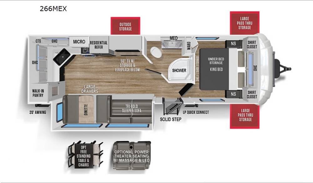 Used 2023 Forest River Wildcat 266MEX available in Fairplay, Colorado