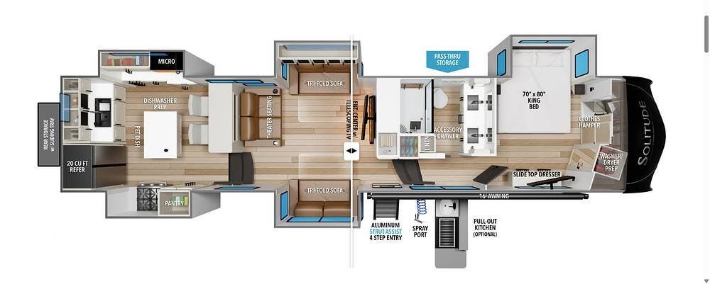 2023 Solitude 390RK by Grand Design from Pop RVs in Longs, South Carolina