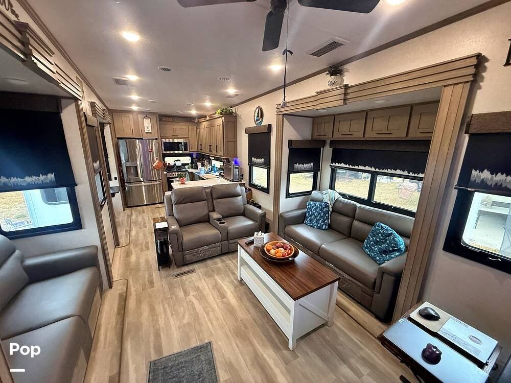 2024 K-Z Durango G391RKF - Used Fifth Wheel For Sale by Pop RVs in Tavares, Florida features Awning, Slideout, Leveling Jacks, Air Conditioning